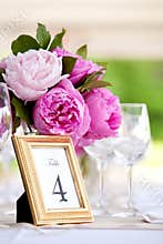 Wedding Flower Arrangement Table Setting Series