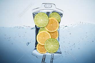 IV Drip Vitamin Fruit Saline Bag