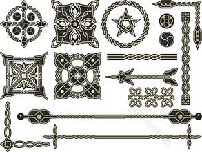 Celtic traditional elements