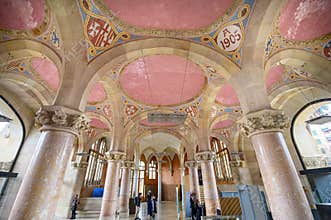 Hospital de la Santa Creu i Sant Pau in Barcelona, Spain