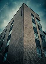 Apartment building exterior