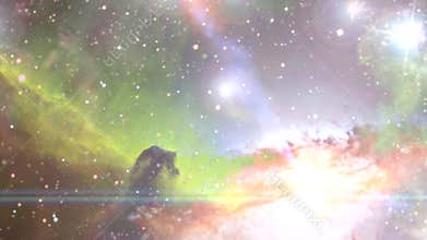 Navigating through nebula and galaxies