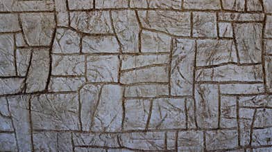 Stone embossed decorative surface full frame