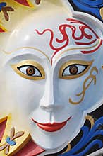 All Saints' Day mask