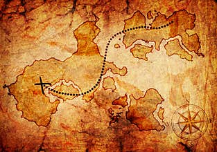 Old treasure map