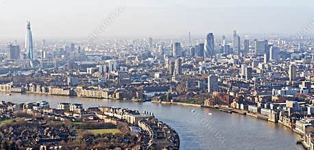 Panoramic View of London