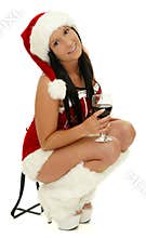 christmas party girl