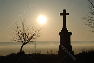 Cross silhouette