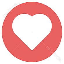 Heart Vector icon that can easily modify or edit