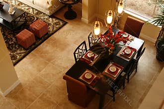 Dining and Living Rooms