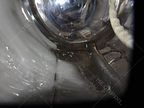 Defreezing of freeze-dryer