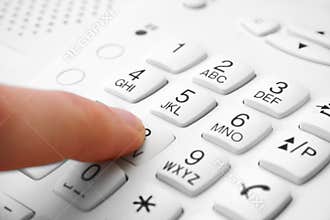 Phone keypad