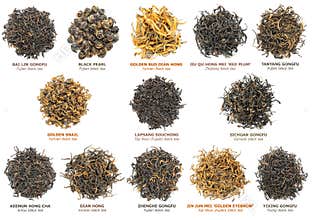 Black tea collection