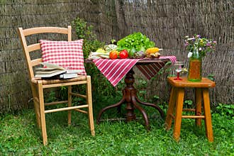 Quiet place in the garden