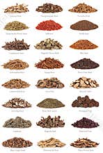 Chinese Herbal Medicine with Titles