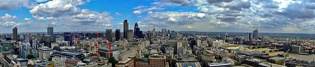 East London panorama