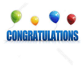 Congratulations Balloons 3D Background