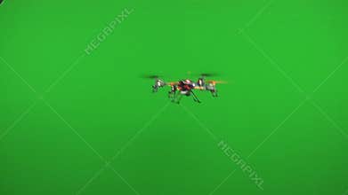 Drone green screen