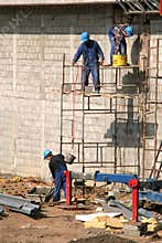 Construction workers