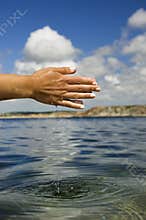 Feeling the water