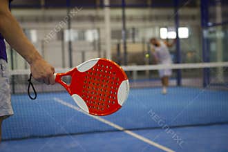 Playing Padel Tennis