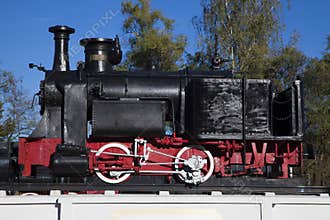 Old steam engine