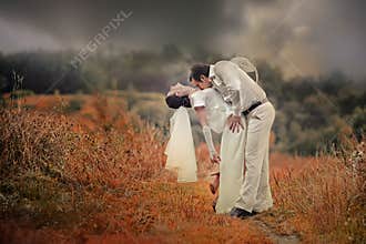 Wedding couple