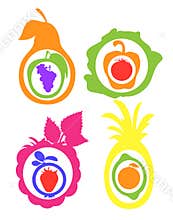 Fruits vegetables berries citrus fruits.