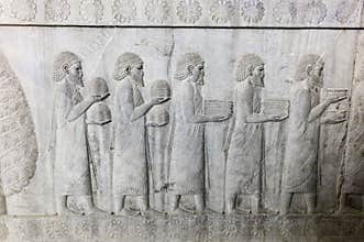 Bas-relief in Persepolis, Iran