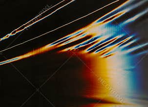 Glitch overlay light leak old film texture noise