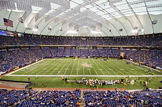 Minnesota Vikings game at Mall of America Field