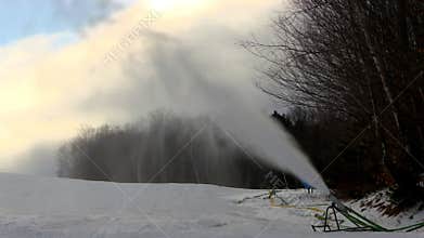 Pumping out the snow; 2