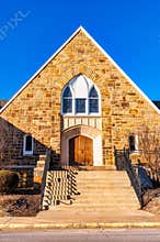 Church Entrance in Springdale, Arkansas