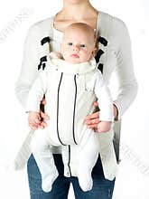 Baby in baby carrier