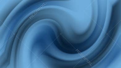 Animated of abstract background swirling blue shades.
