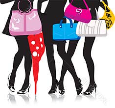 Legs with bags