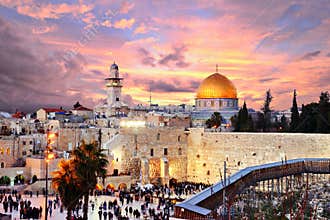 Jerusalem Old City at Temple Mount