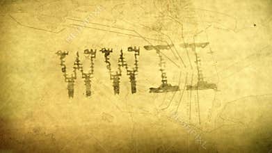 WWII World War Two Graphic Title Animation