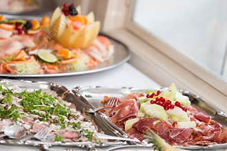 Cold buffet detail
