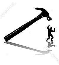 Man Hit With A Hammer