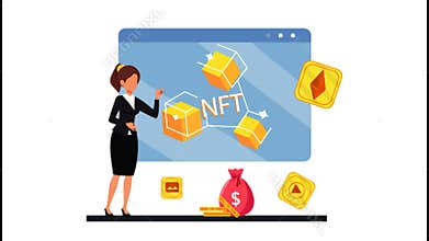 NFT Market Animated Video