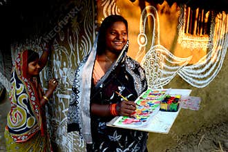 Woman in Rural India