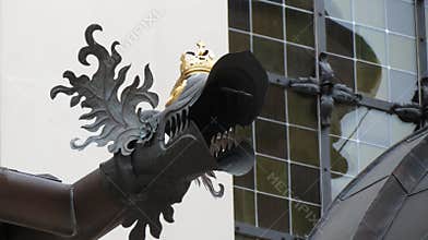 Dragon Rain Gutter
