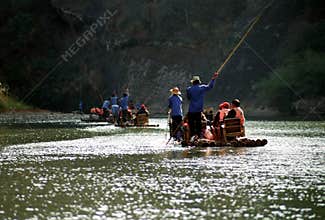 Bamboo Raft Touring