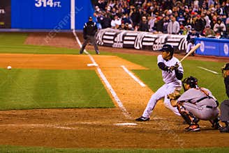 Hideki Matsui strikes