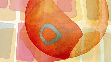 Water color loop background 03