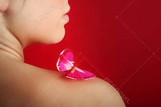 Butterfly girl