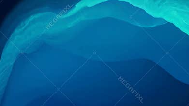 Abstract Purple Wave Over Dark Background Creates A Calm Feeling