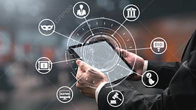 Online auction concept for digital bidding and sales Spire