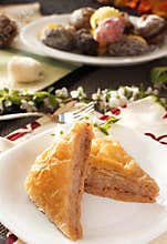 Turkish dessert baklava